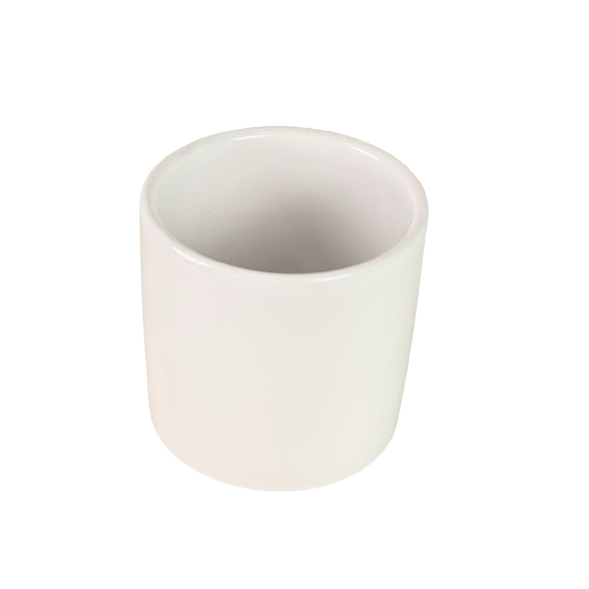 Chalk White Ceramic Pot