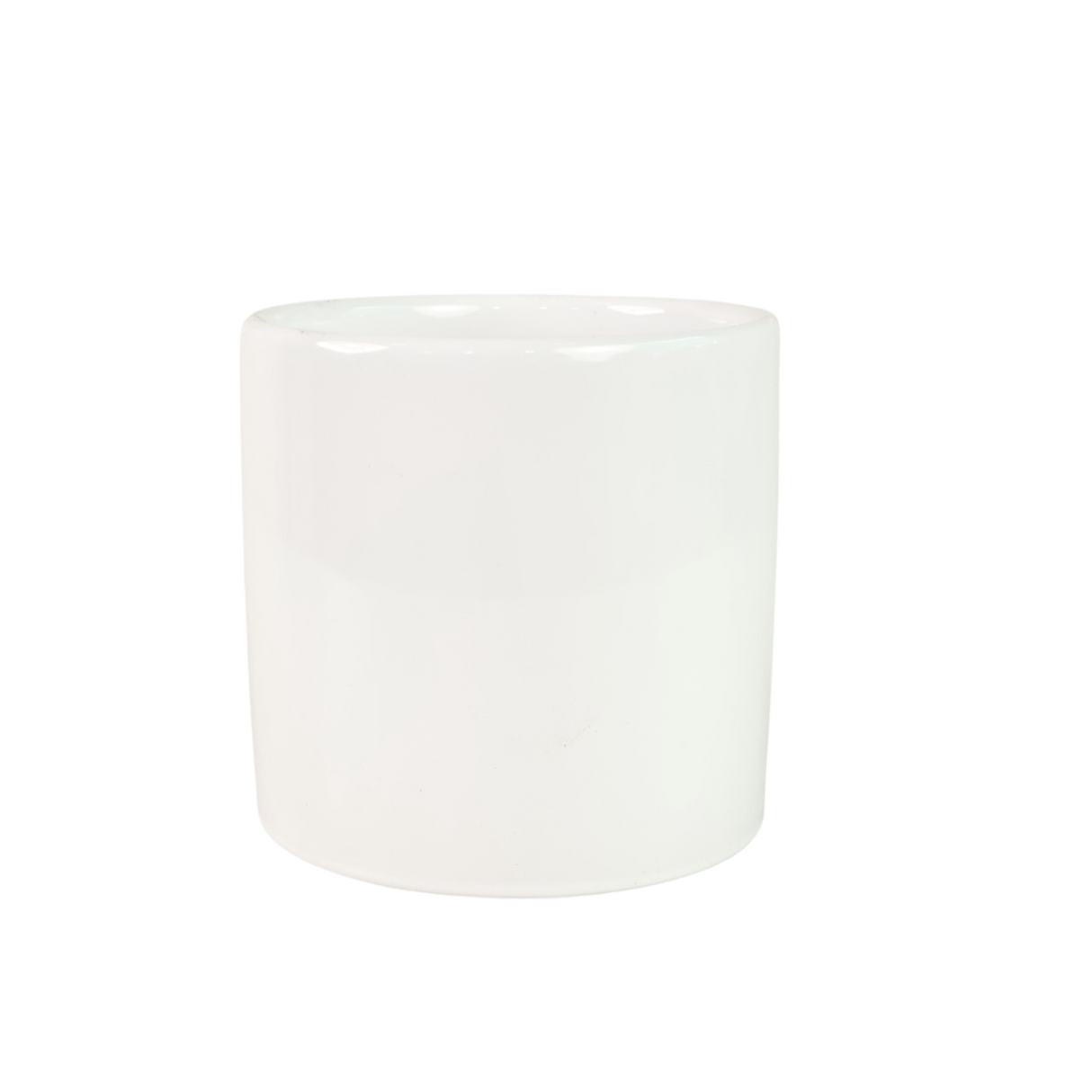 Chalk White Ceramic Pot