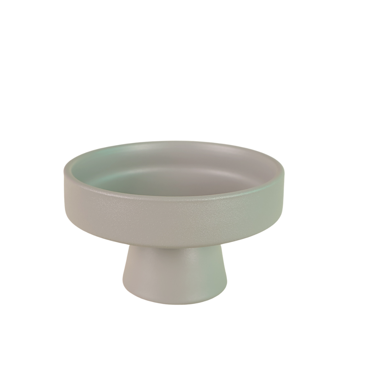 Mixing bowl, porcelain dishware, plastic serveware.