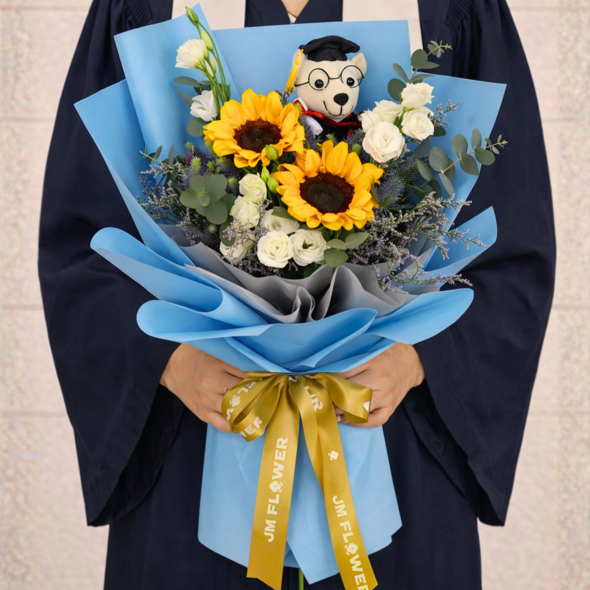 Radiant Rise (2 Sunflowers) - Flower Bouquet