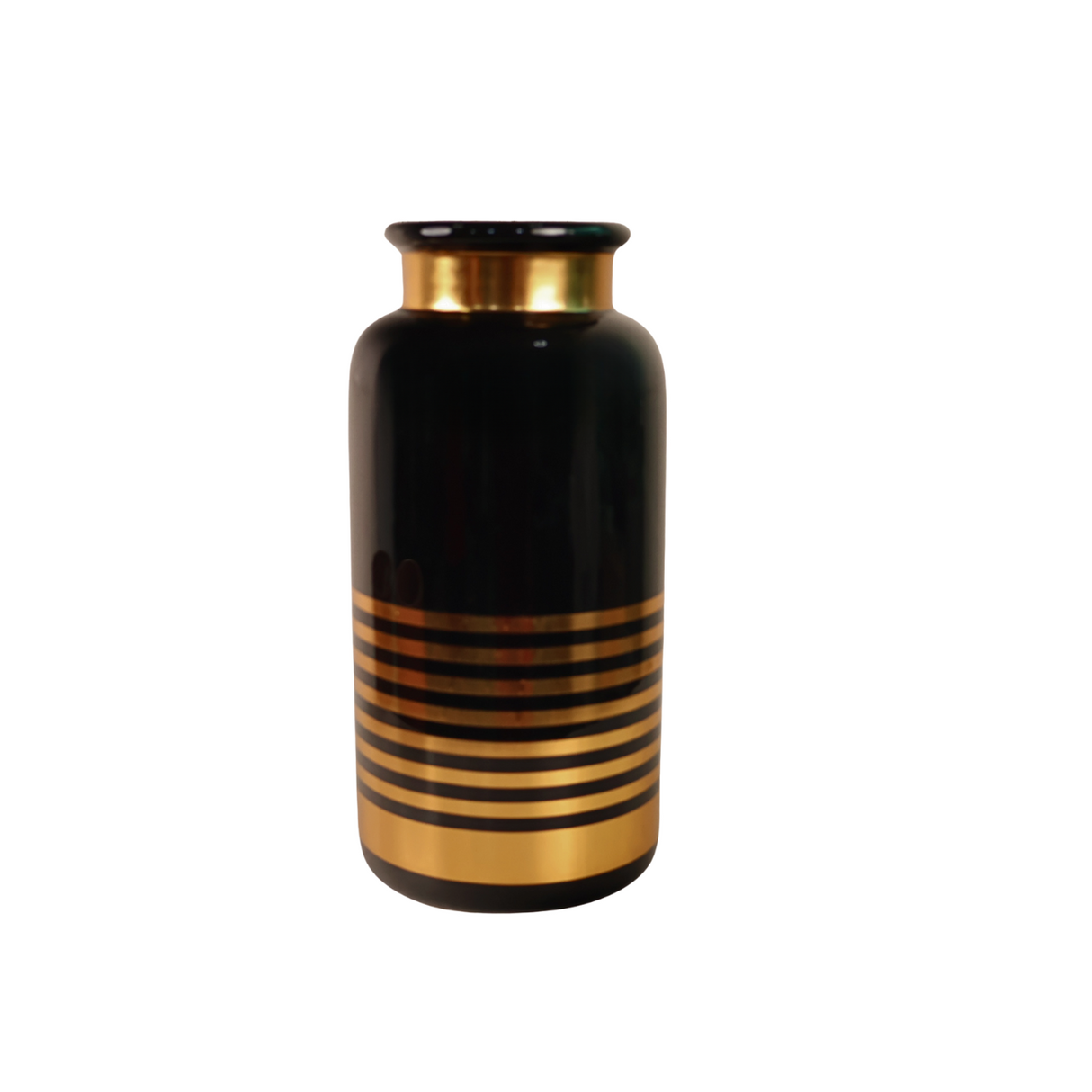 Golden Glory Ceramic Vase