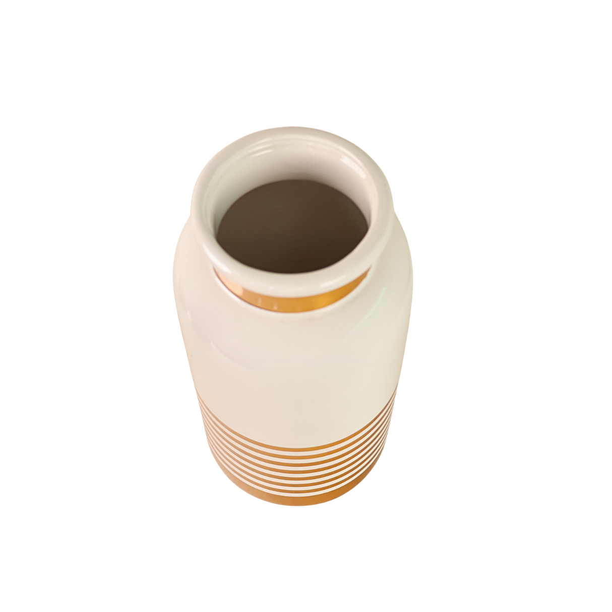 Golden Glory Ceramic Vase