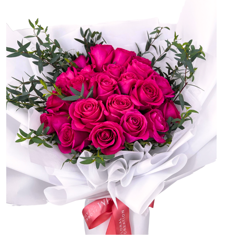 Felicity (25 Premium Roses) - Valentine Giant Bouquet