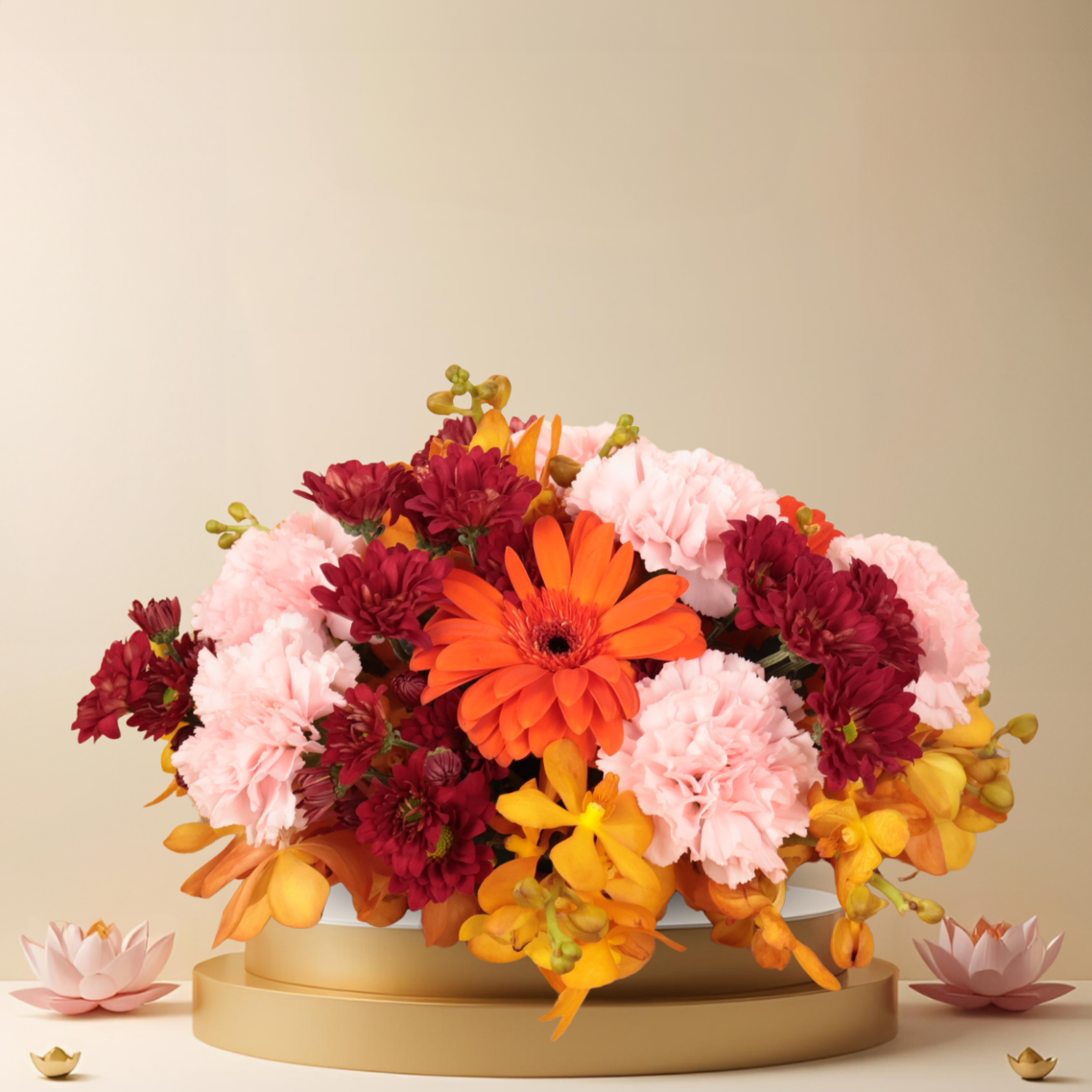 Light Soul - Vesak Day Flower Arrangement