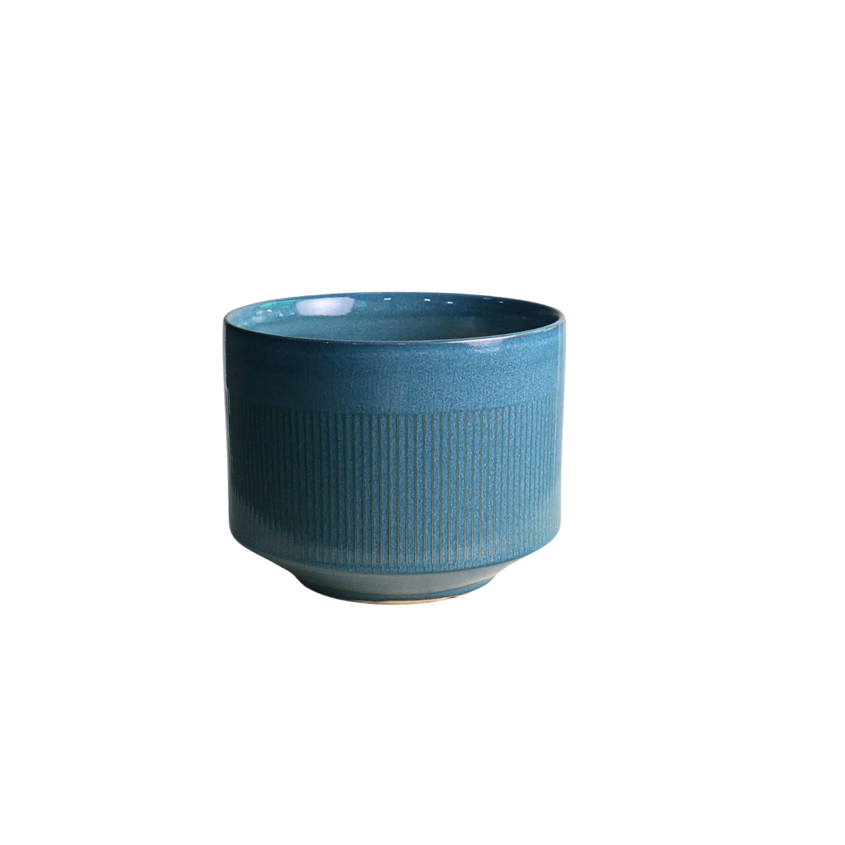 Slate Blue Ceramic Pot