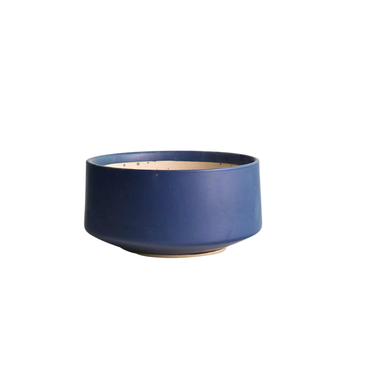 Matte Blue Ceramic Pot