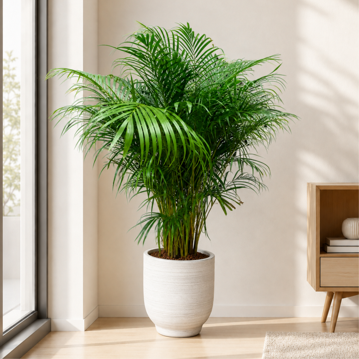 Yellow Palm in Ceramic Pot (1.7m)