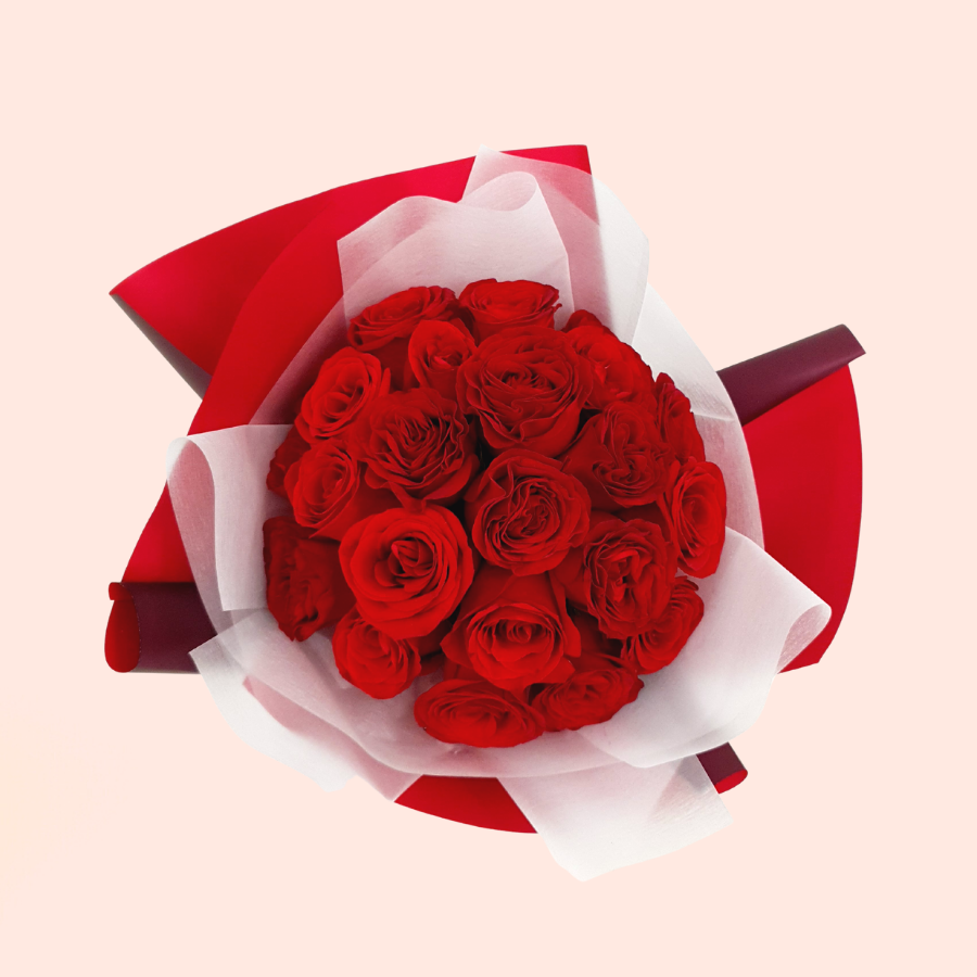 destiny-red-bouquet Red Roses Flower Bouquet Singapore