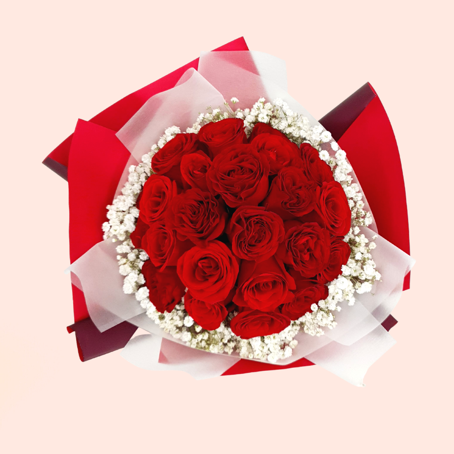destiny-red-bouquet Red Roses Flower Bouquet Singapore