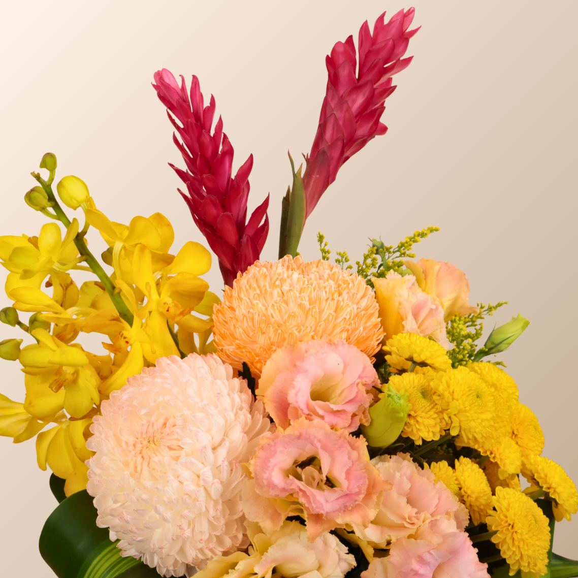 Radiant Stillness - Vesak Day Flower Arrangement