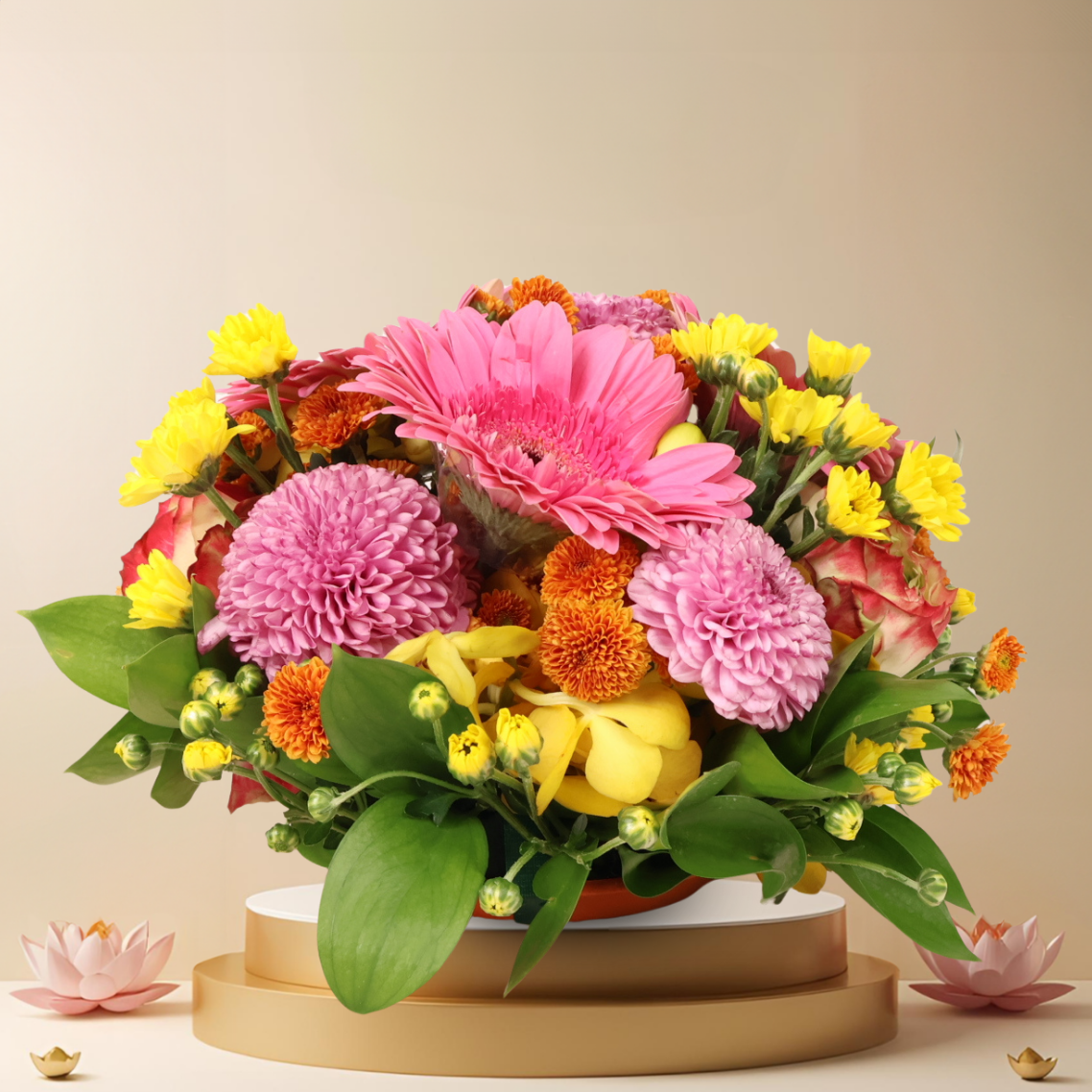 Enlighten Me - Vesak Day Flower Arrangement