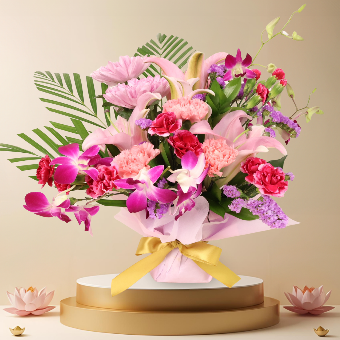 Vesak Radiance - Vesak Day Flower Arrangement