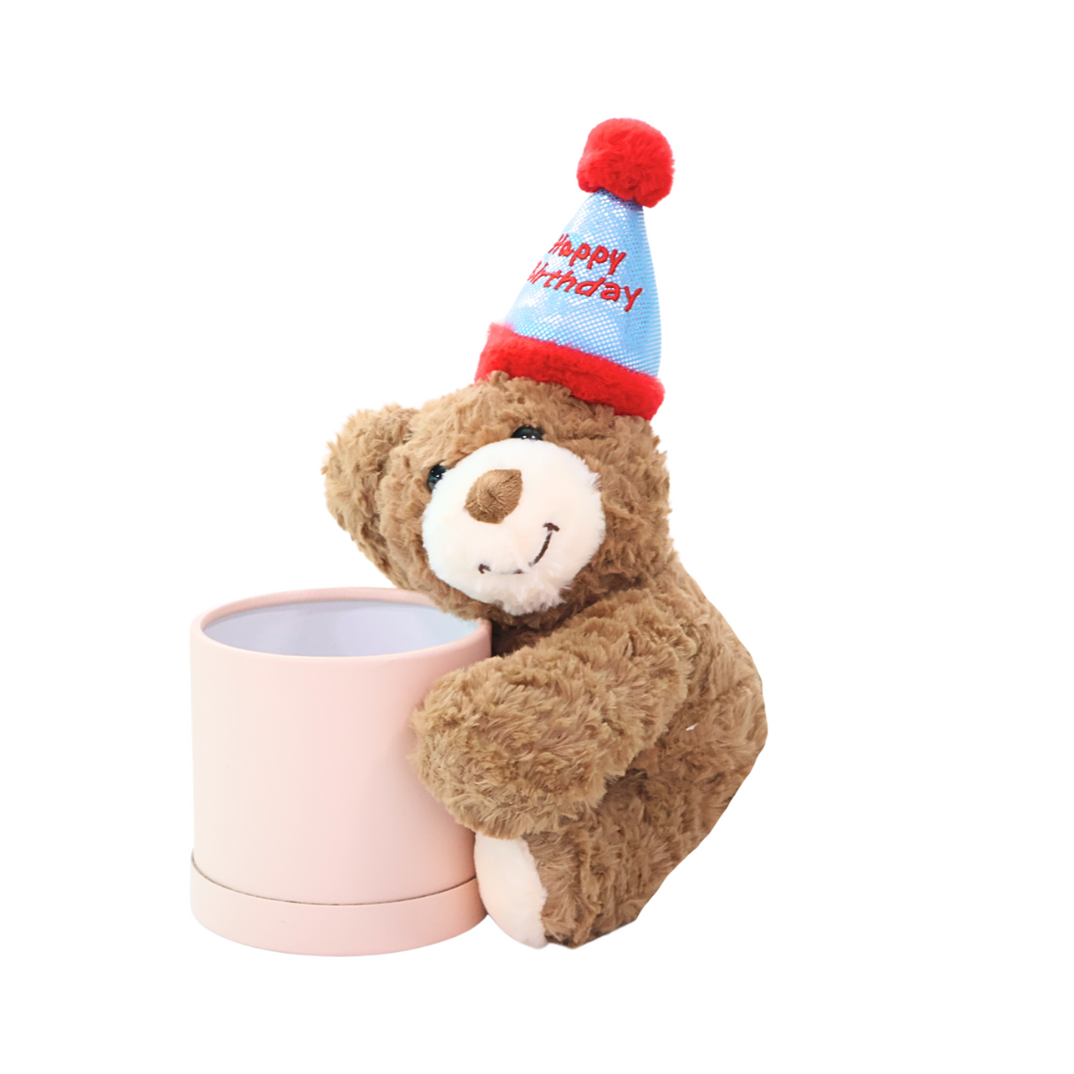 Brown Bear Plush Happy Birthday