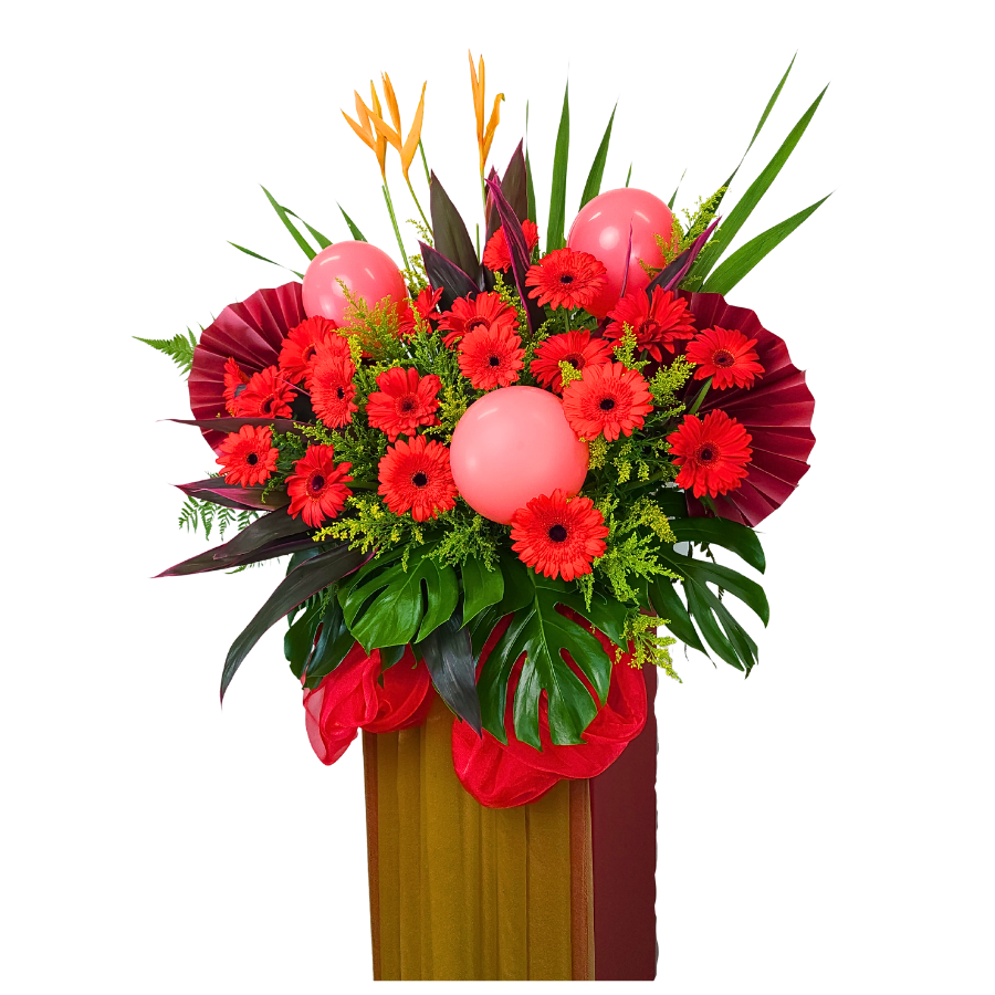 Achiever's Garden - Congratulatory Flower Stand