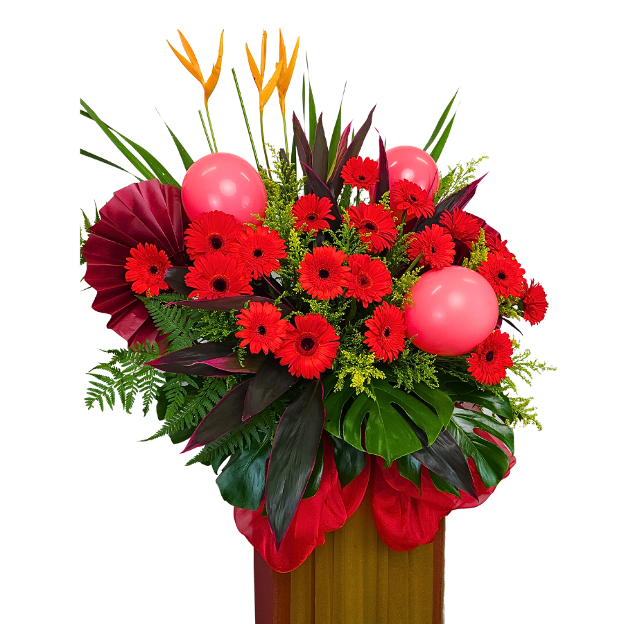 Achiever's Garden - Congratulatory Flower Stand