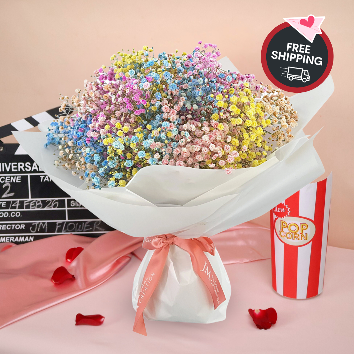 Alma - Valentine Flower Bouquet