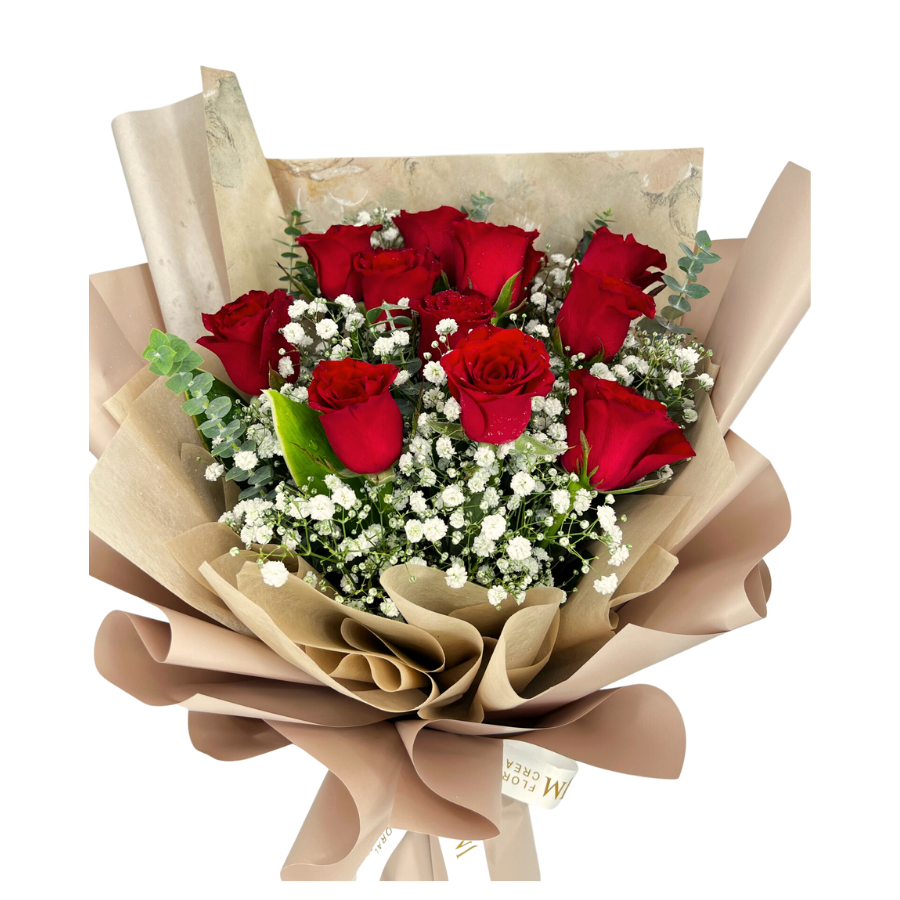 Arabella (12 Roses) - Flower Bouquet