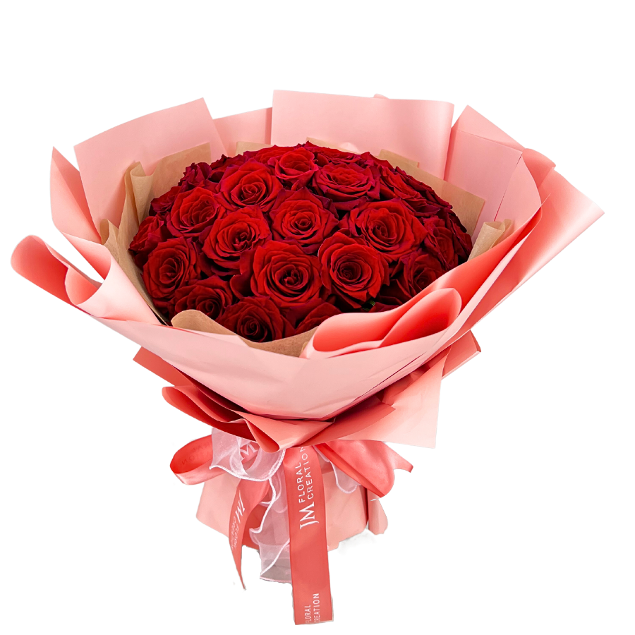 Aria (33 Roses) - Flower Bouquet