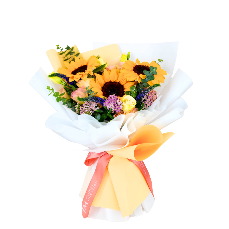 Artemis (3 Sunflowers) - Flower Bouquet