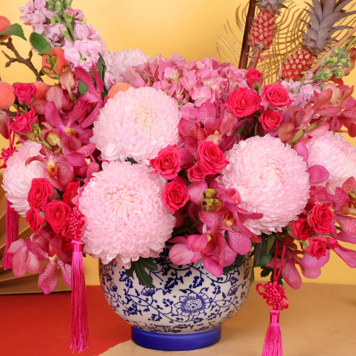 Auspicious Harmony - CNY Table Flower