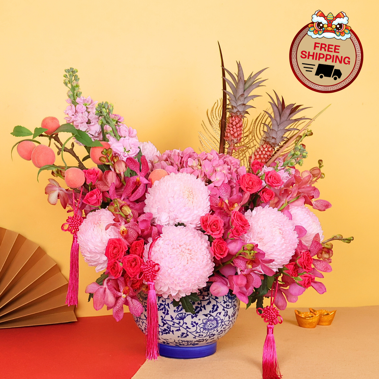 Auspicious Harmony - CNY Table Flower