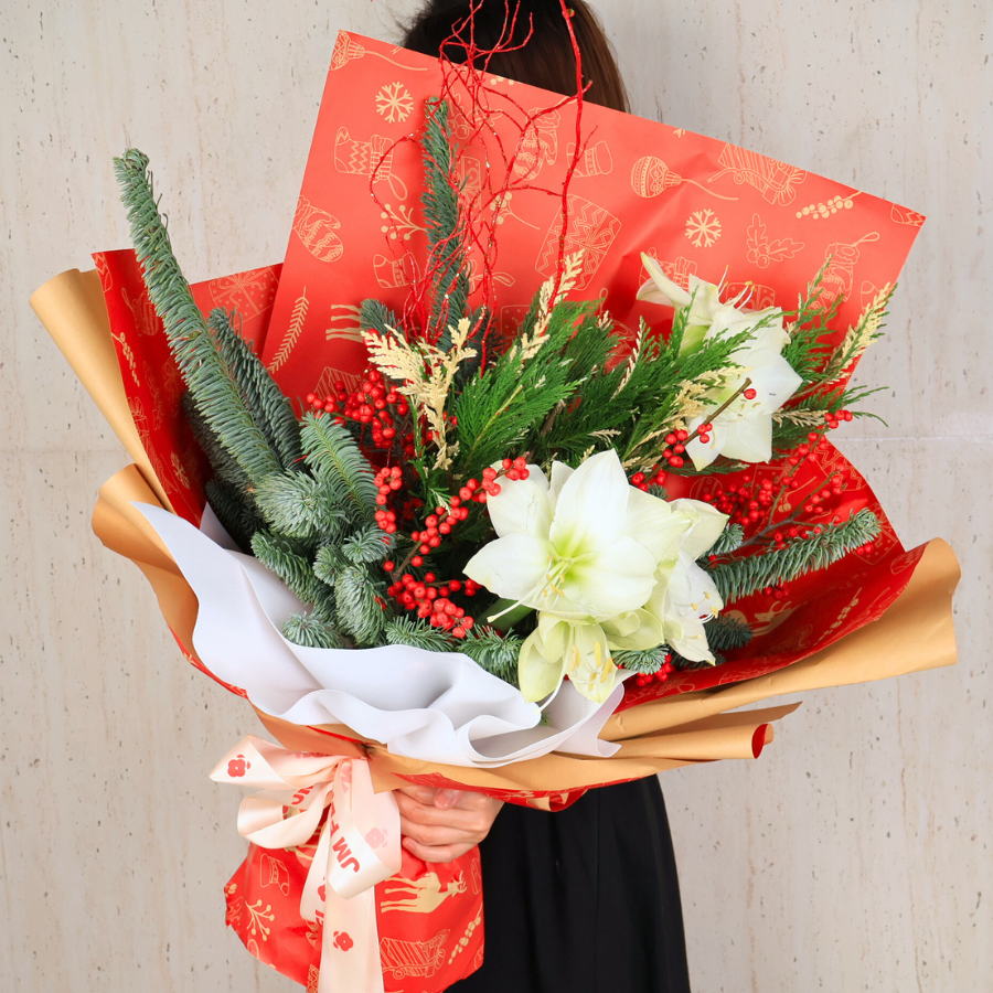 Blooming Christmas - Christmas Flower Bouquet