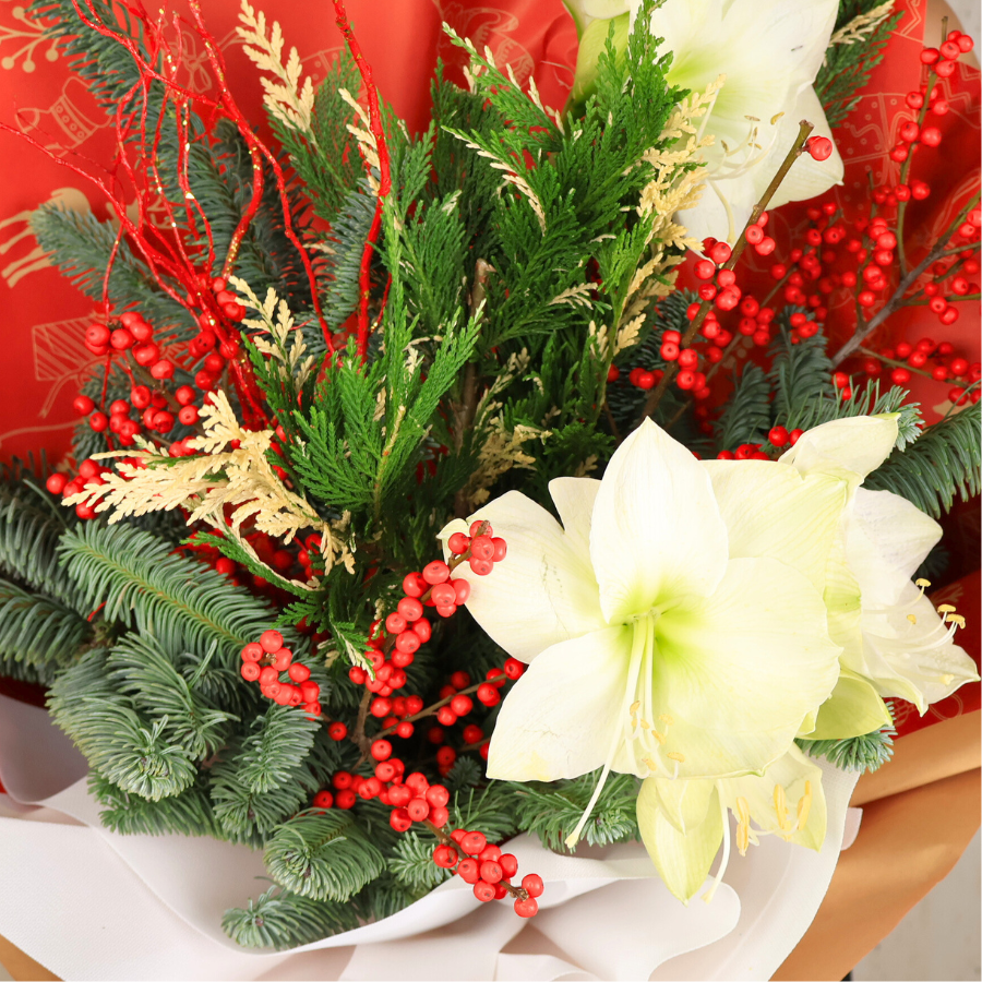 Blooming Christmas - Christmas Flower Bouquet