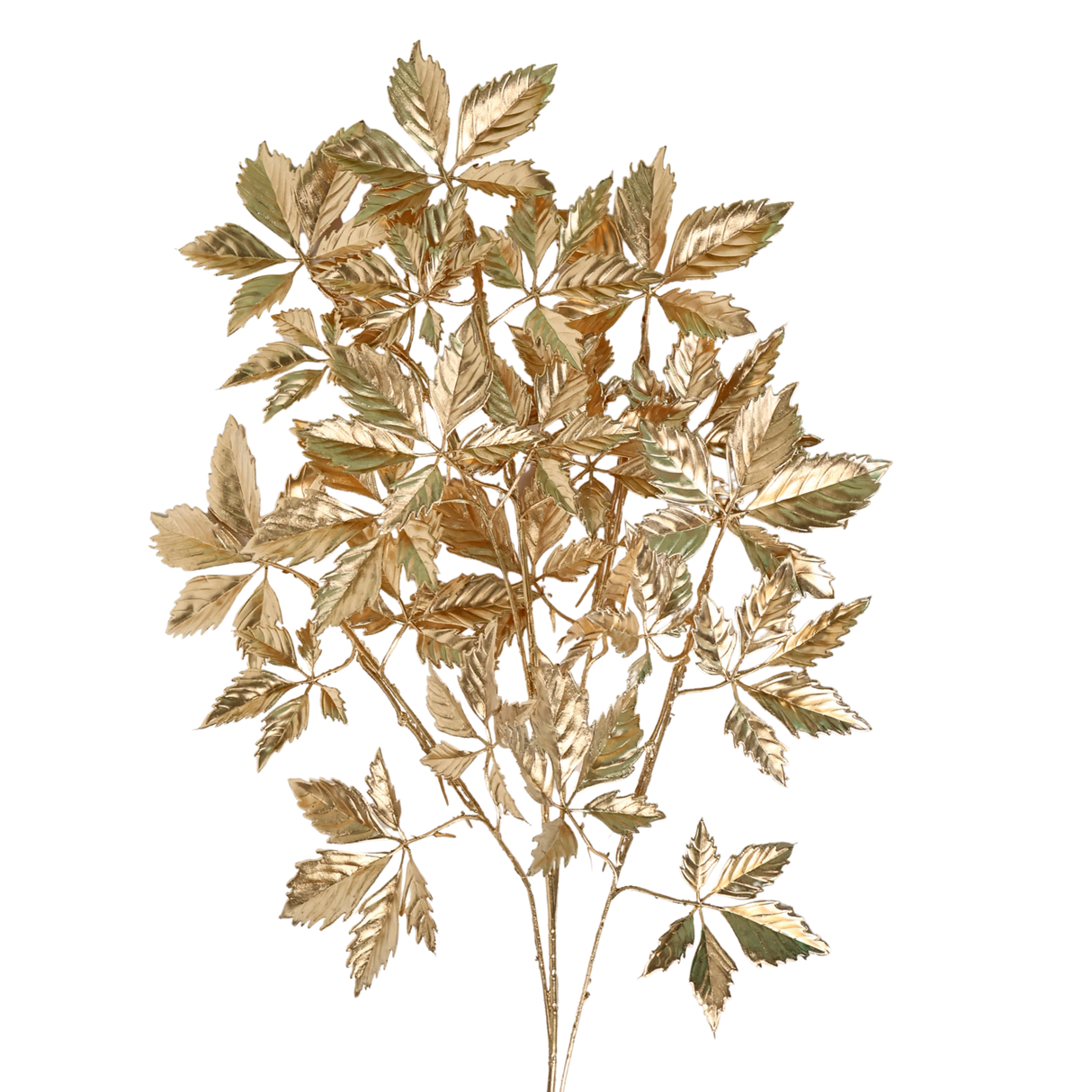 Artificial Gold Maple Leaf 80cm