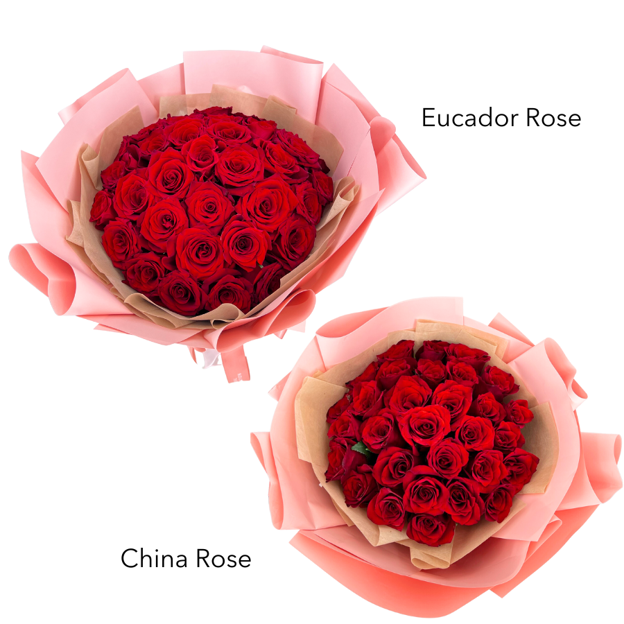 Aria (33 Roses) - Flower Bouquet