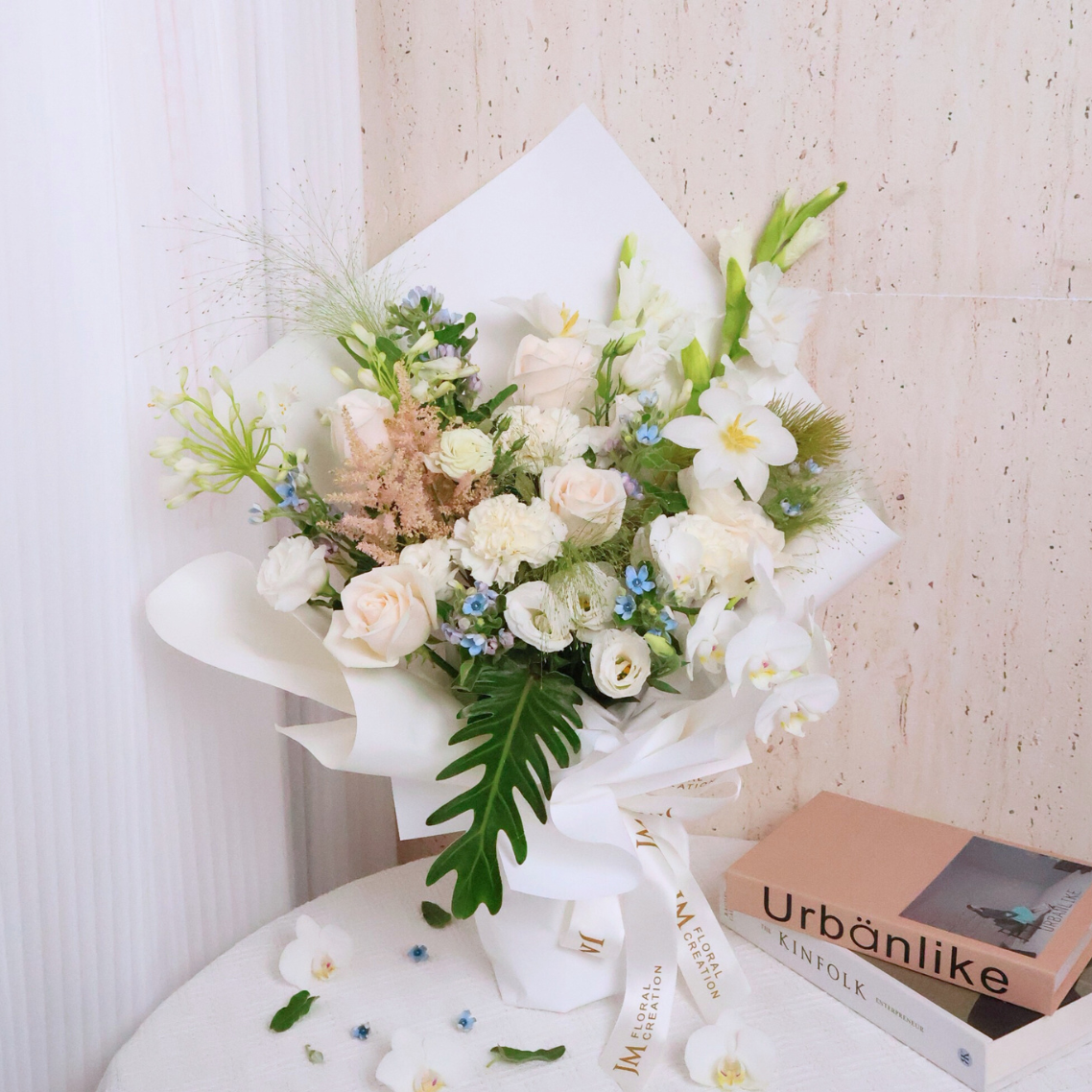 Elodie (2 Tulips) - Flower Bouquet