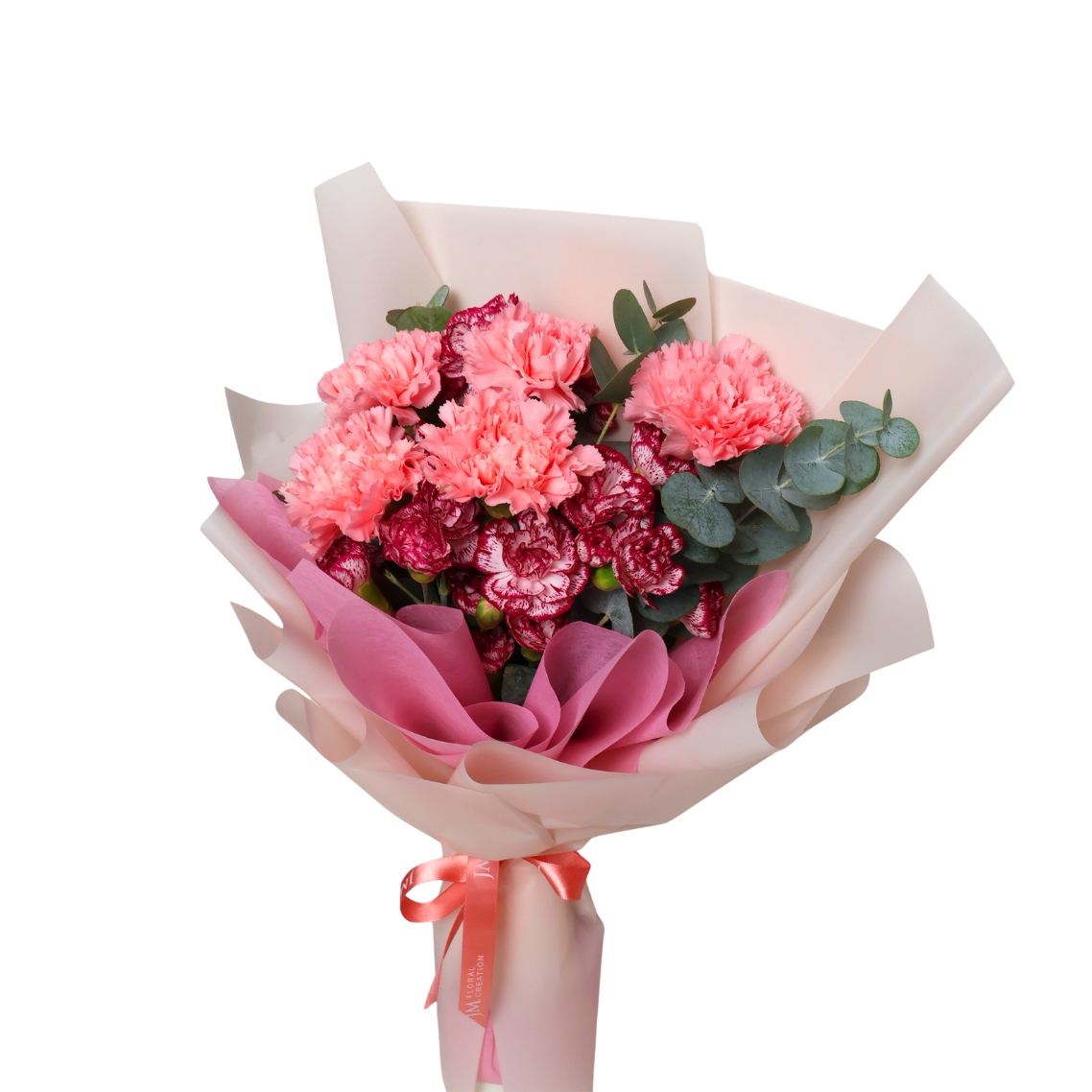 Endless Joy (5 Carnation, 4 Carnation Spray) - Flower Bouquet