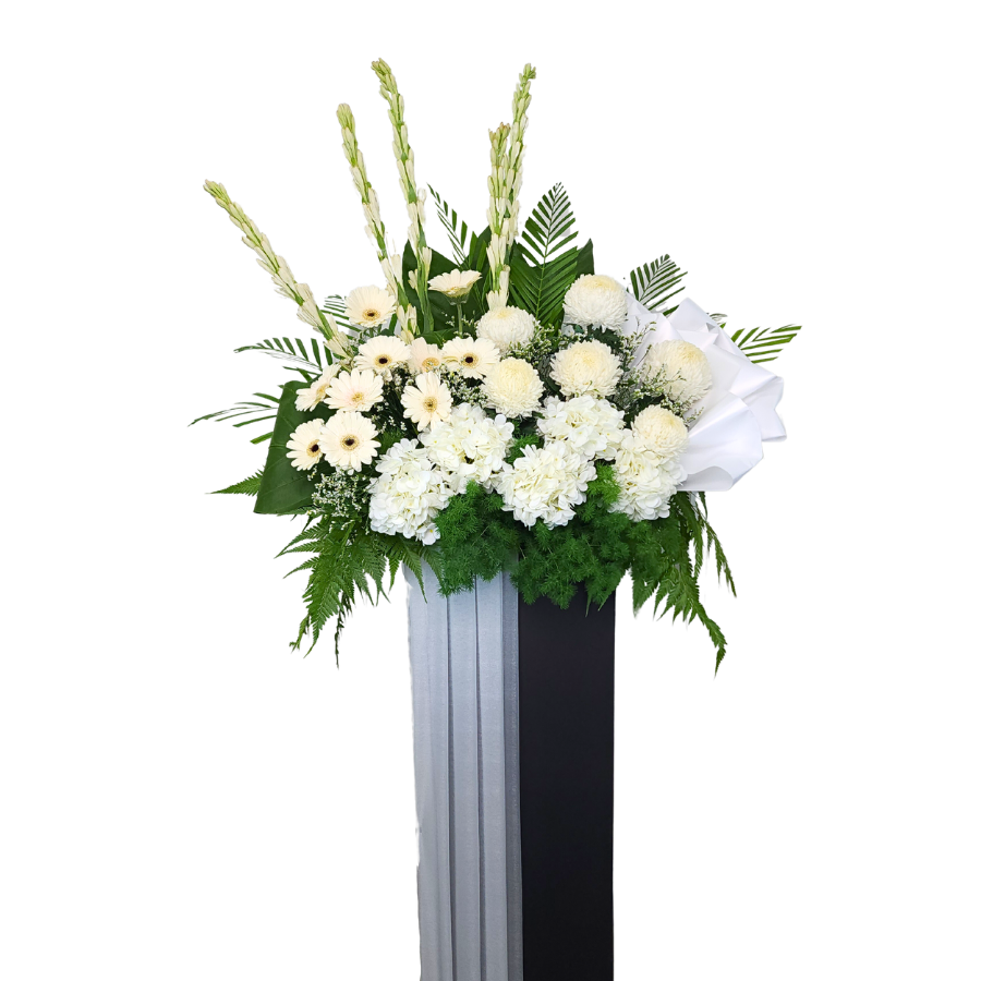 Enveloping Peace - Condolence Flower Stand