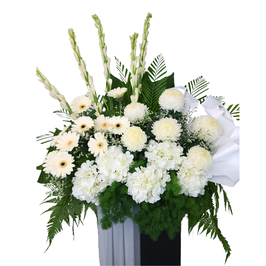 Enveloping Peace - Condolence Flower Stand