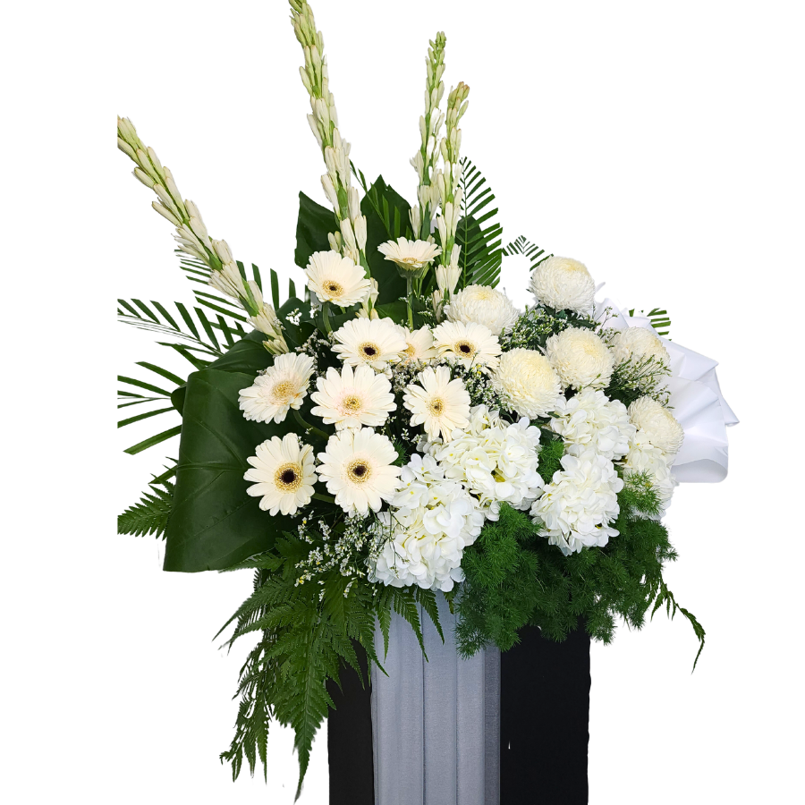 Enveloping Peace - Condolence Flower Stand