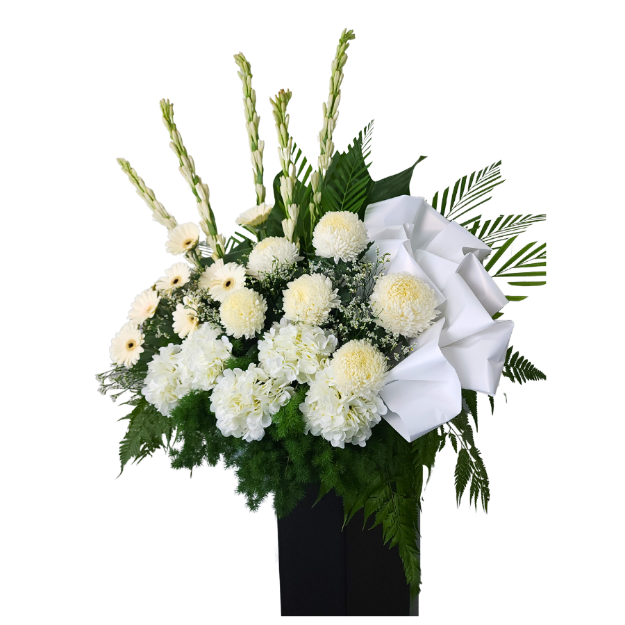 Enveloping Peace - Condolence Flower Stand