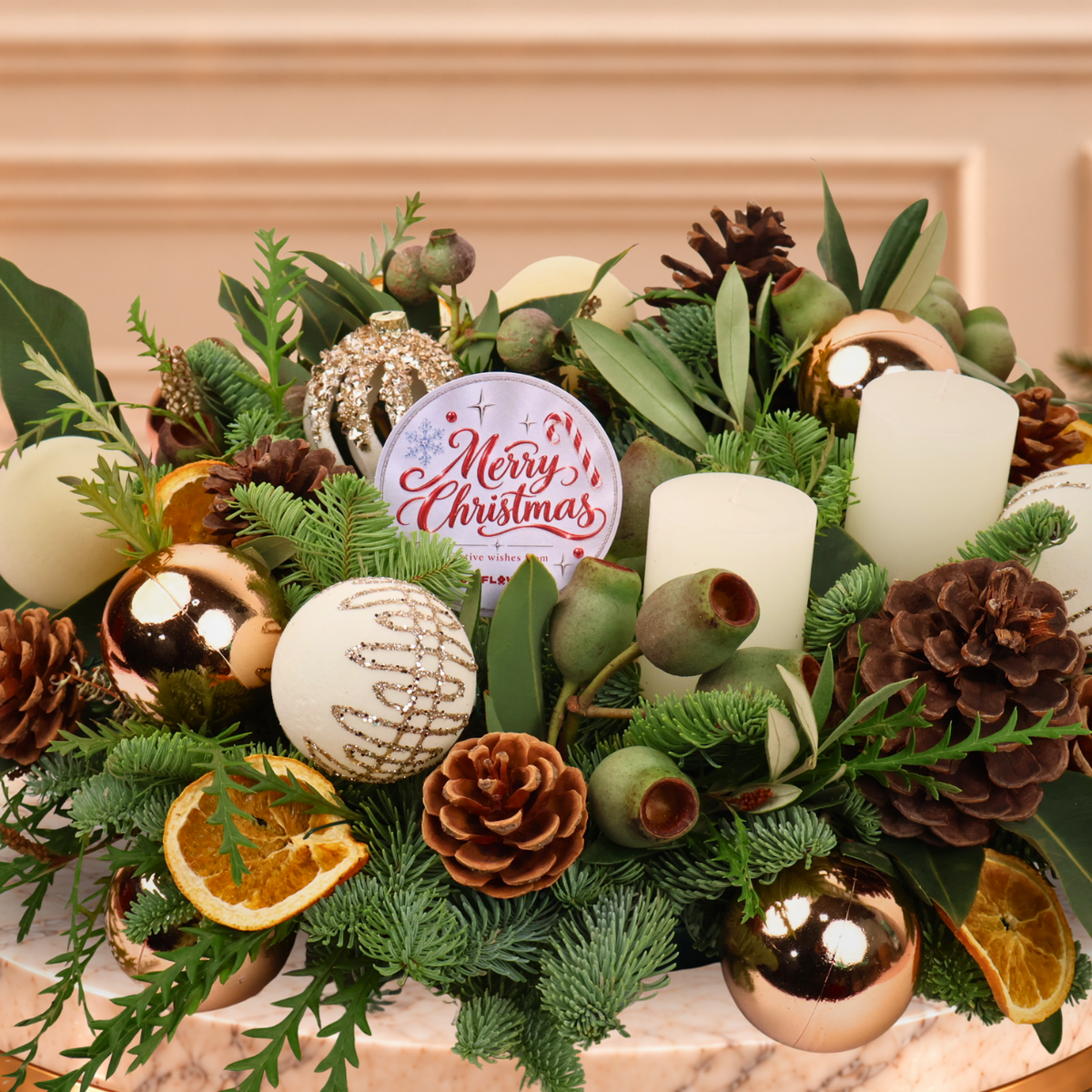 Evergreen Radiance - Christmas Arrangement