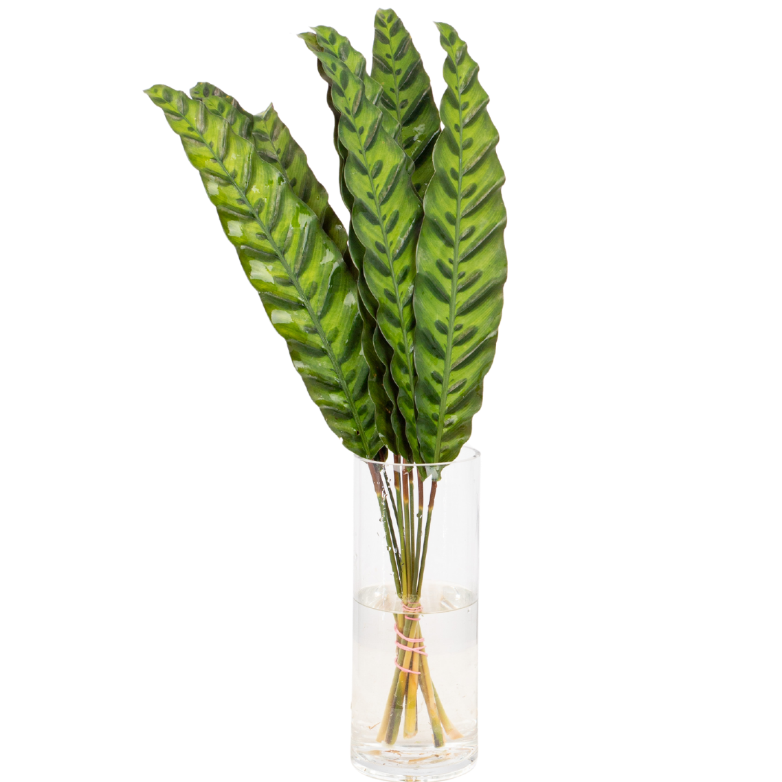 Yellow and pink sunflower bouquet in vase.