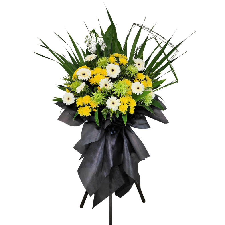 Gentle Heartfelt - Condolence Flower Stand