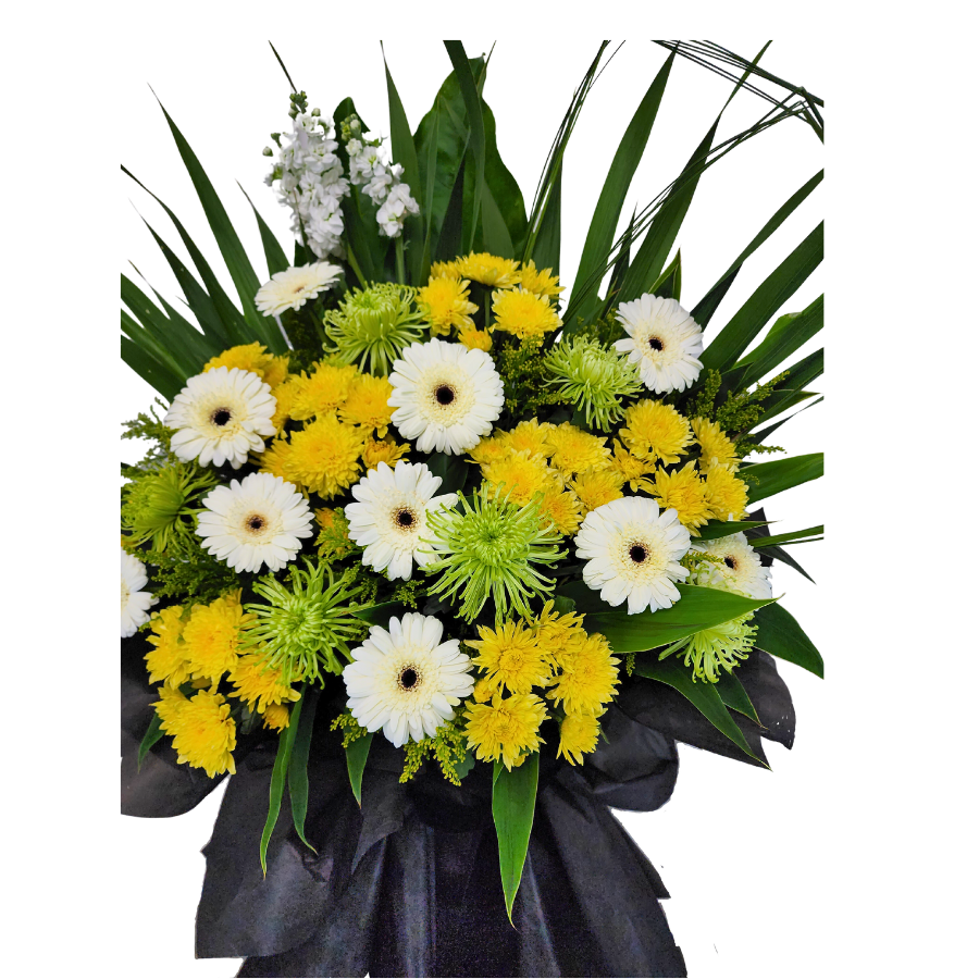 Gentle Heartfelt - Condolence Flower Stand