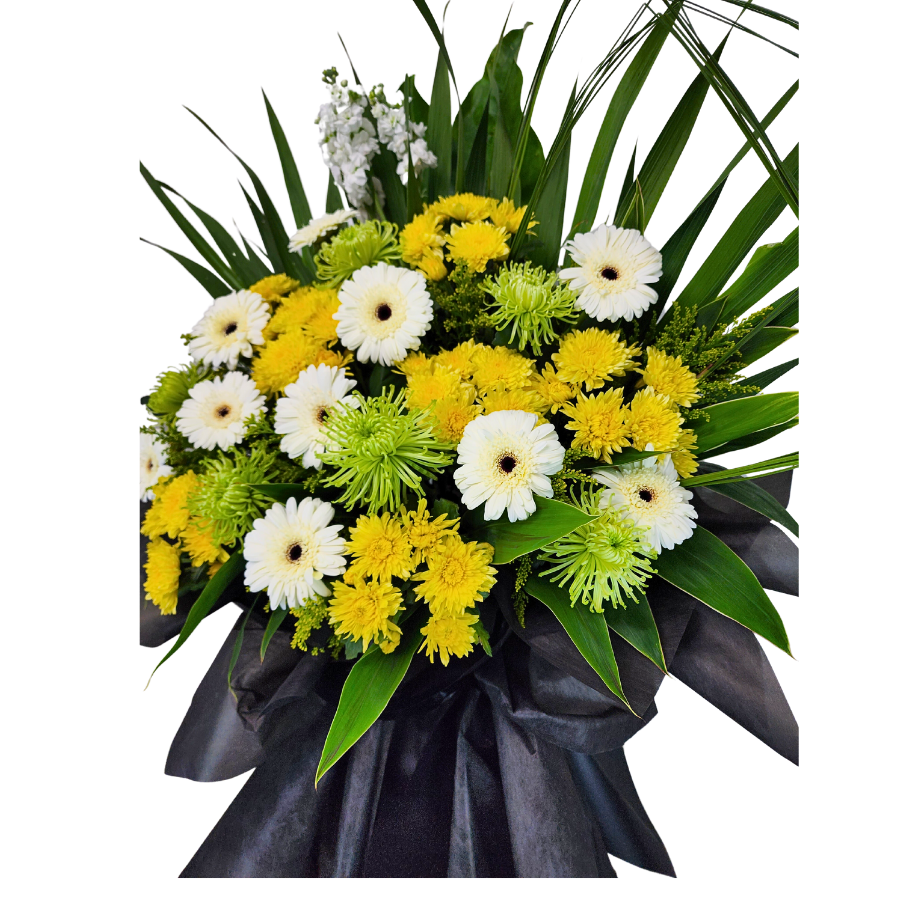 Gentle Heartfelt - Condolence Flower Stand