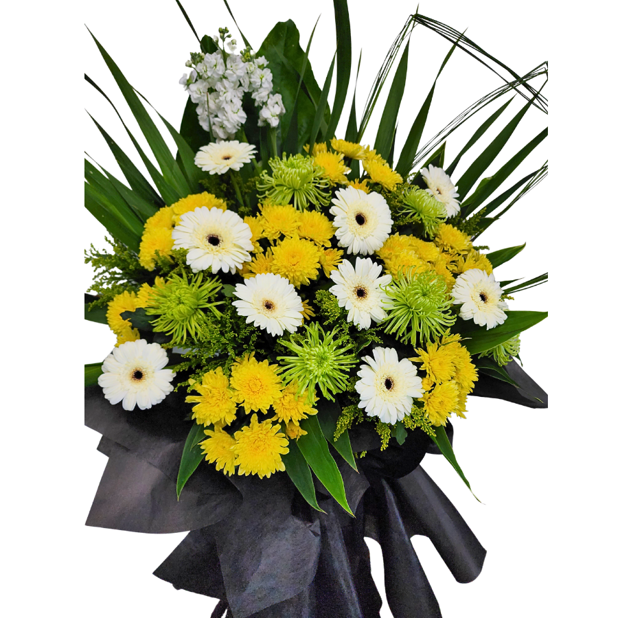 Gentle Heartfelt - Condolence Flower Stand