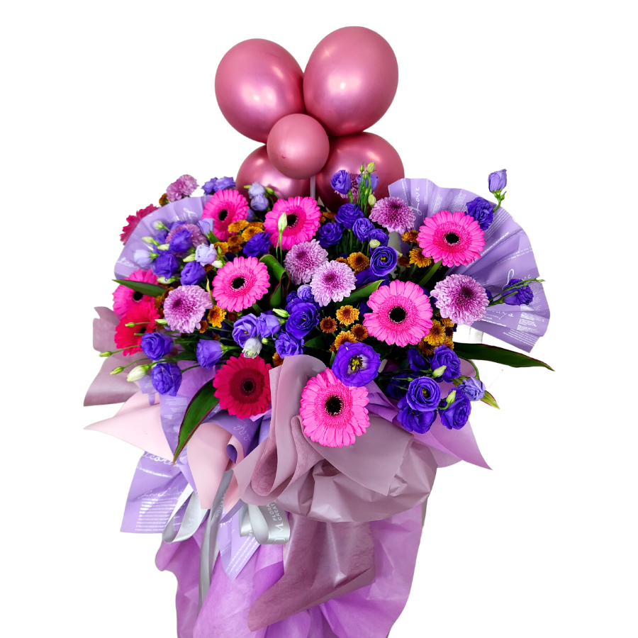 Glorious Accomplishment - Congratulatory Flower Stand