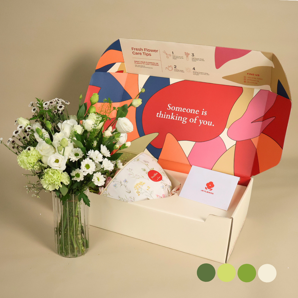 Green Meadow - PetalBox Signature Bouquet