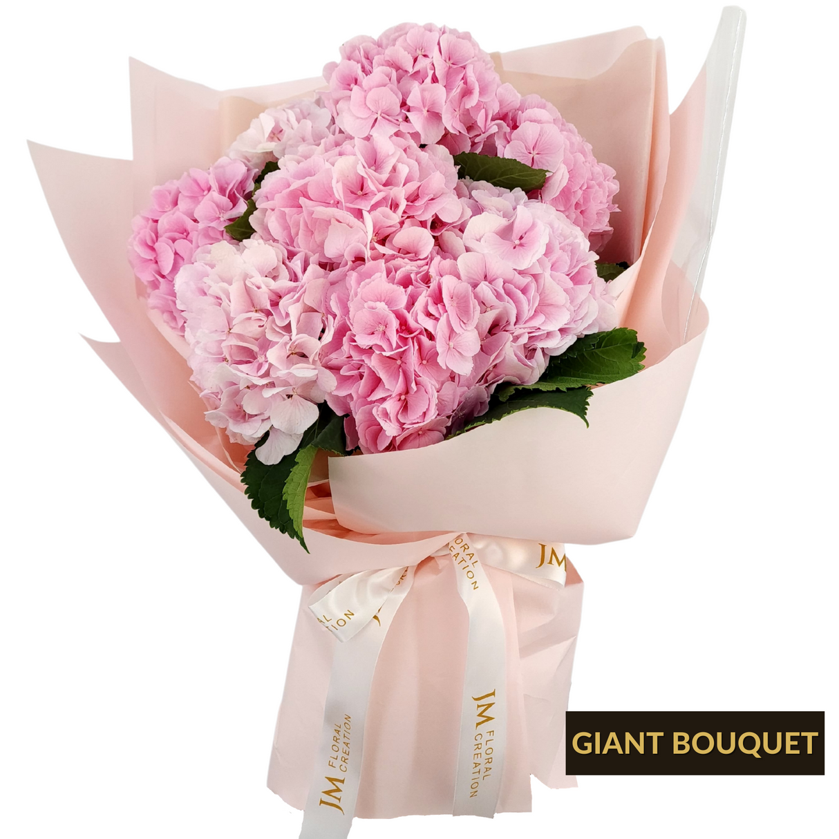 guadalupe Pink Hydrangeas Giant Bouquet Birthday Flower Bouquet Singapore