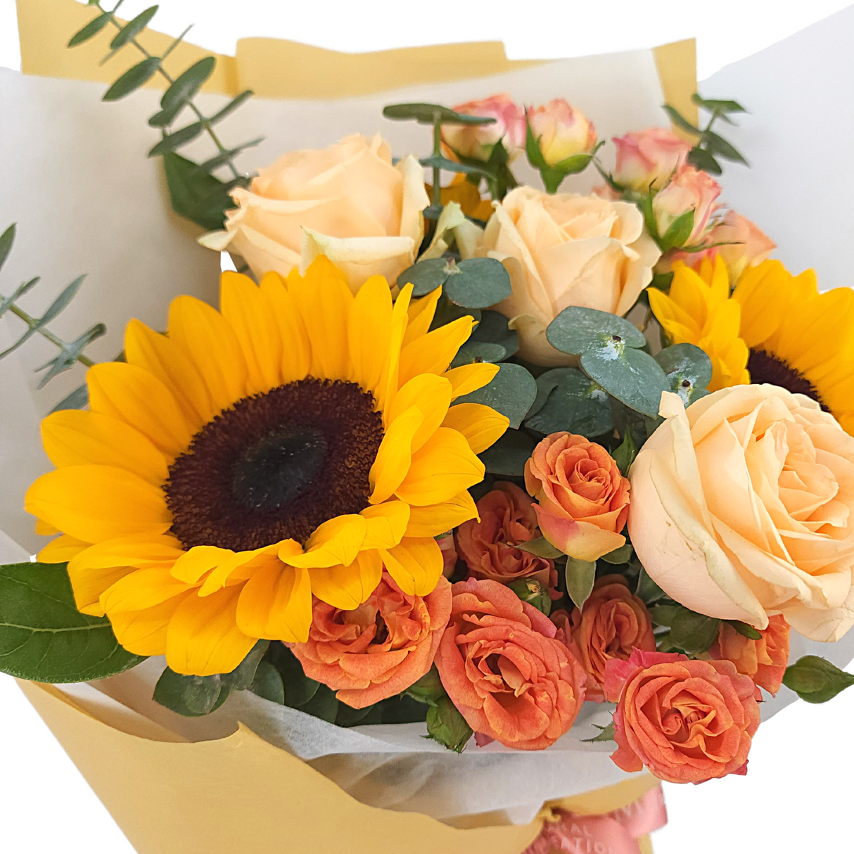 helia Sunflowers Birthday Flower Bouquet Singapore