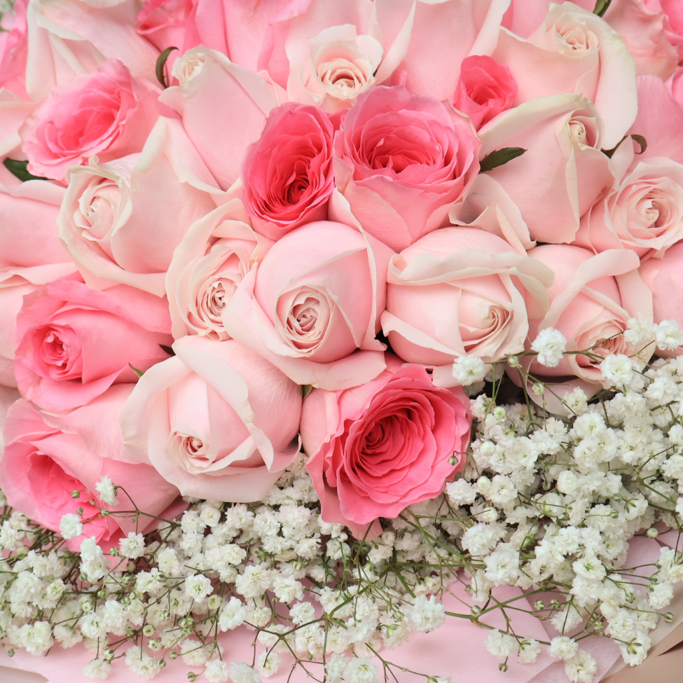 Infinite Heartbeat (99 Roses) - Flower Bouquet