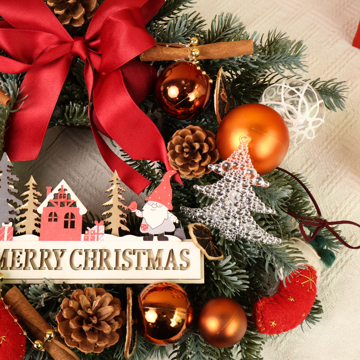 Jolly Glade - Christmas Artificial Wreath