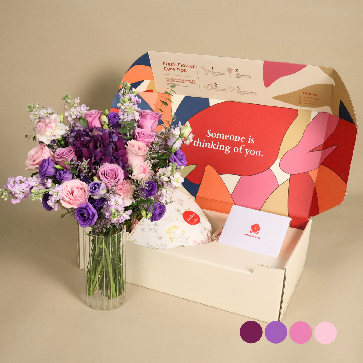 Lilac Breeze - PetalBox Luxe Bouquet