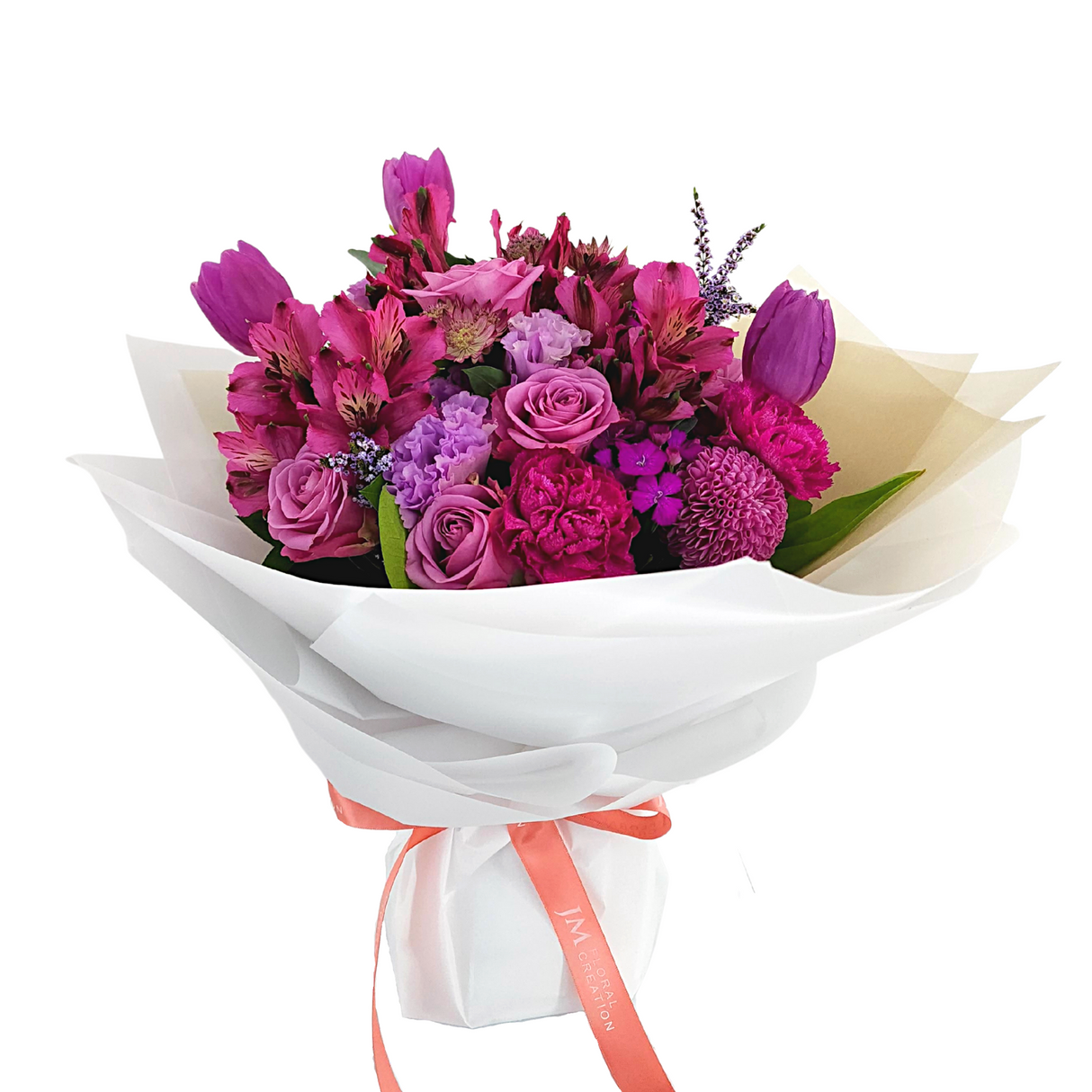 liza Roses, Tulips & Carnations Bouquet Birthday Flower Bouquet Singapore