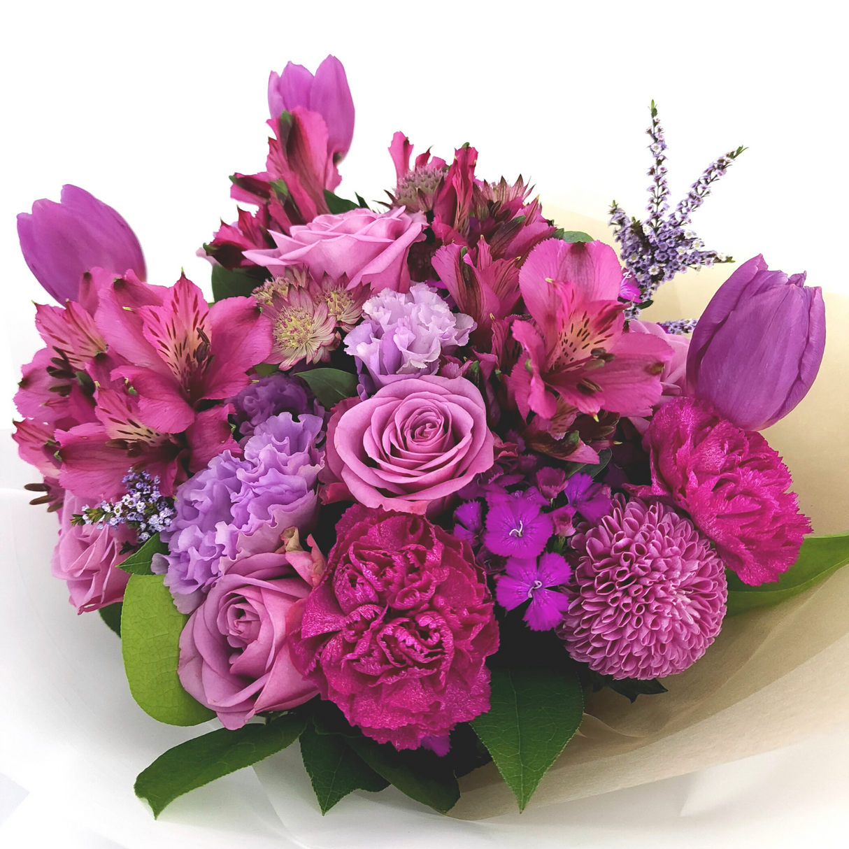 liza Roses, Tulips & Carnations Bouquet Birthday Flower Bouquet Singapore